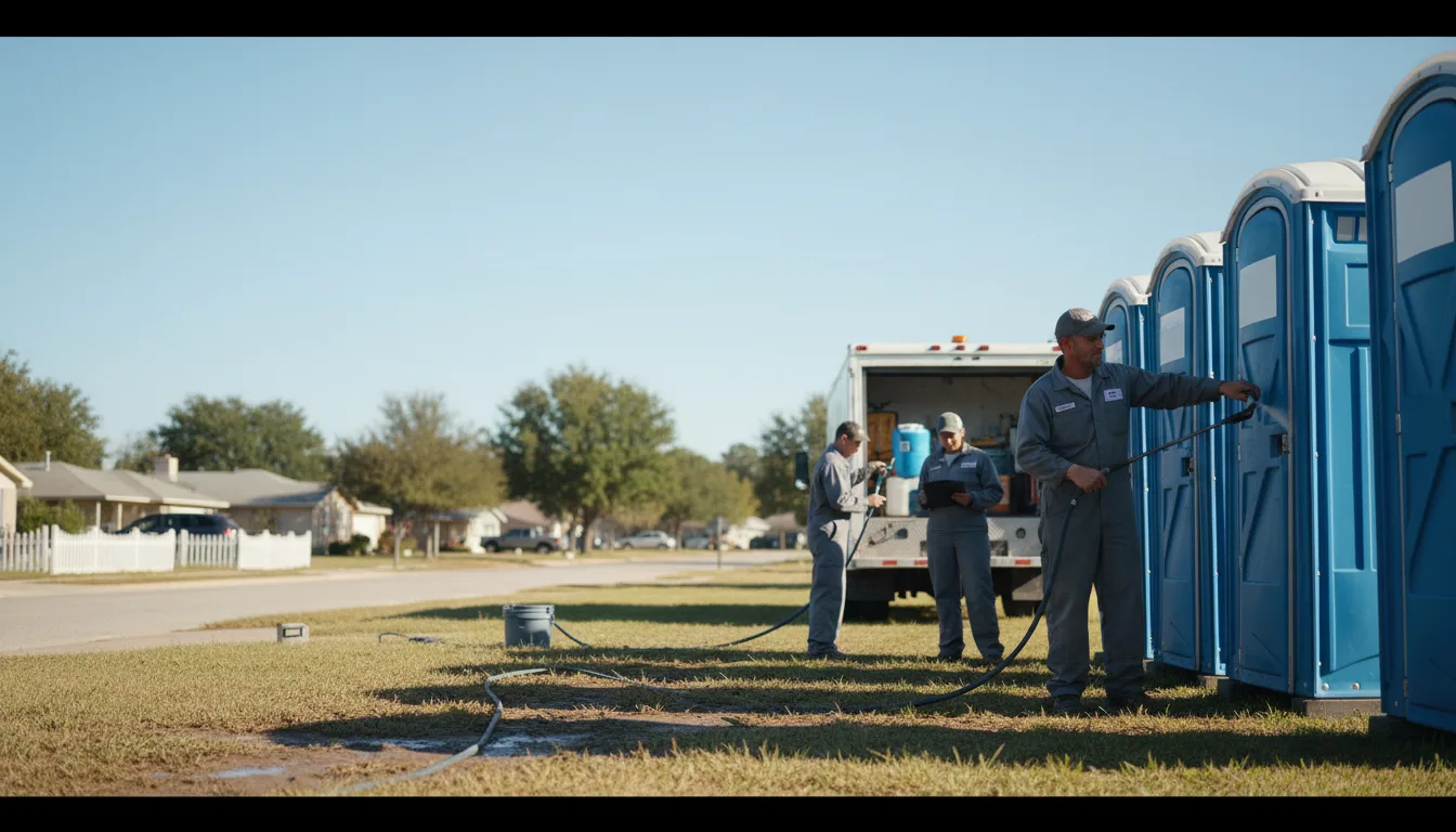 Long-Term Portable Toilet Rental in Baxter Springs, KS near me